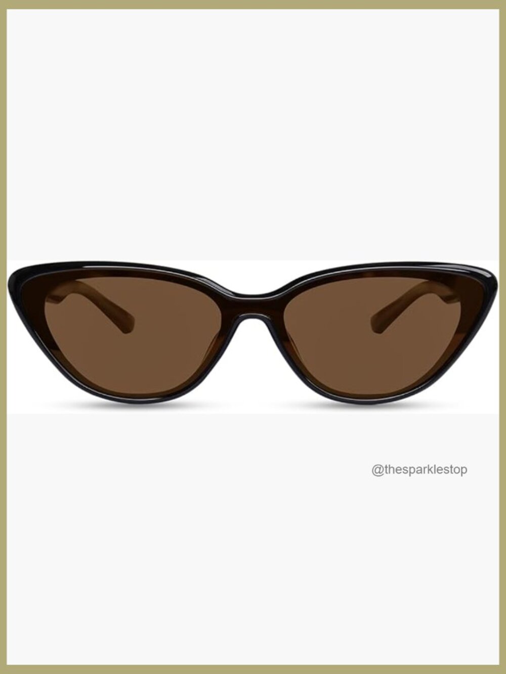 TR90 Polarized Cat Eye Sunglasses Vintage Retro UV400 Driving Shades